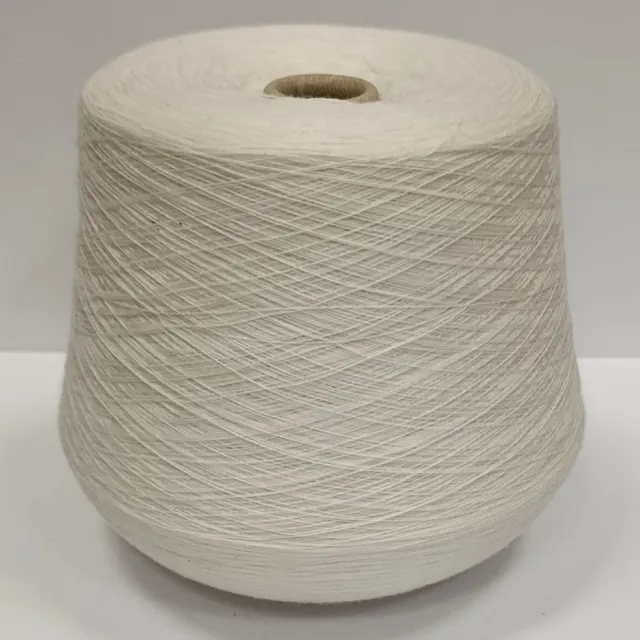 Пряжа Zegna Baruffa Cashwool, меринос бобинный, молоко