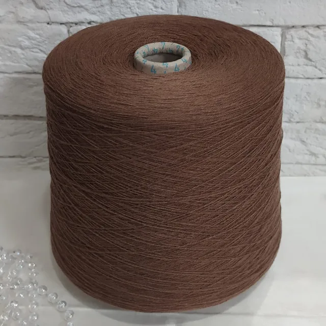 Пряжа Cariaggi Cashmere, кашемир бобинный, грецкий орех