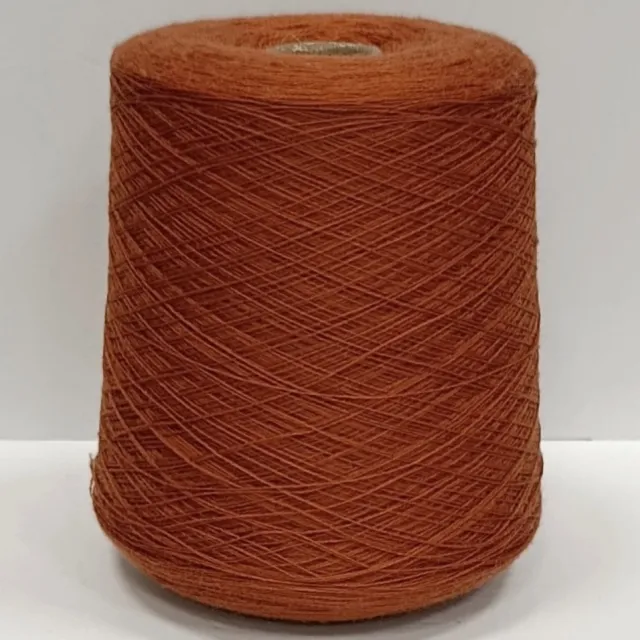Пряжа Zegna Baruffa Cashwool, меринос бобинный, морозный апельсин