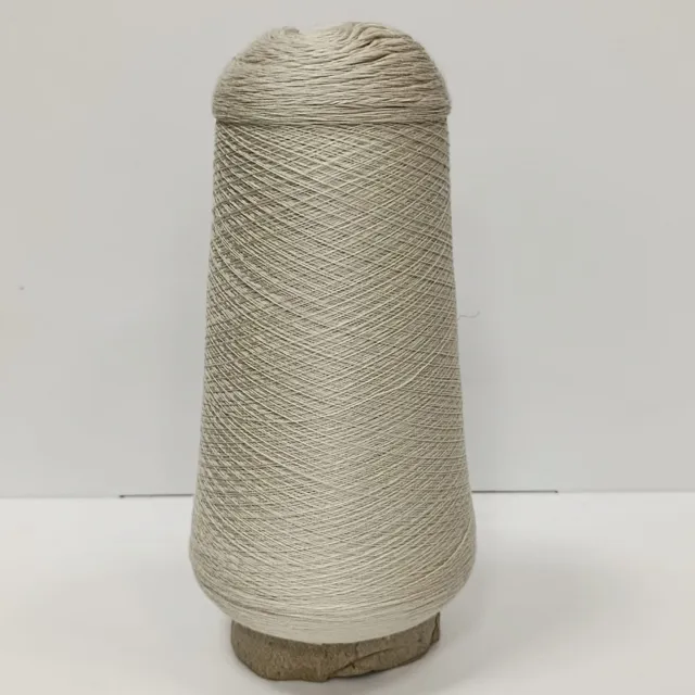 Пряжа Botto Giuseppe Slowsilk, шёлк бобинный, бежевый жемчуг