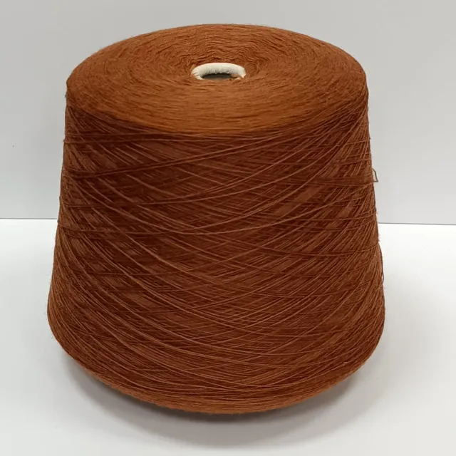 Пряжа Zegna Baruffa Cashwool, меринос бобинный, терракот