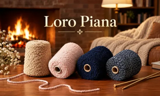 Loro Piana: пряжа, в которой тишина становится роскошью.
