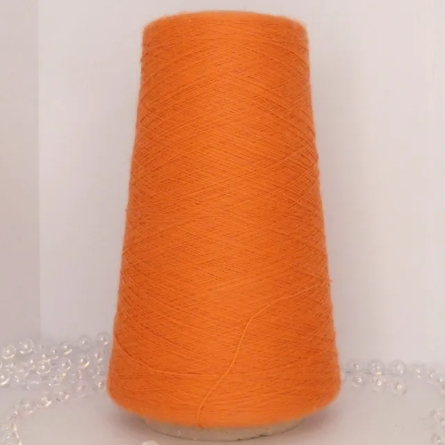 Пряжа Loro Piana Supercashmere, кашемир бобинный, оранж