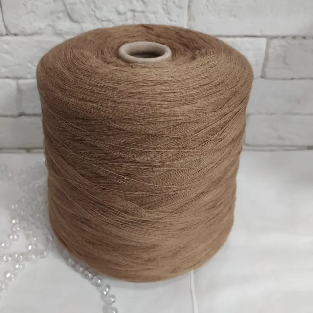 Пряжа Zegna Baruffa Cashwool, меринос бобинный, кемел