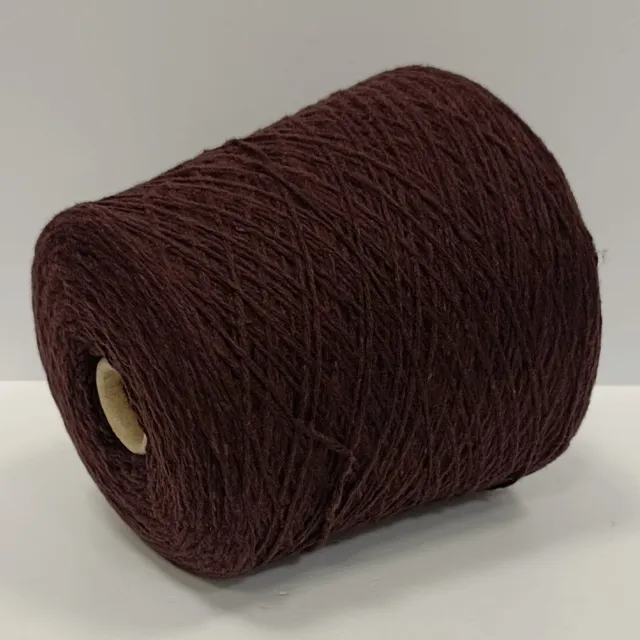 Пряжа Loro Piana Wool Malfile, меринос бобинный, темная слива
