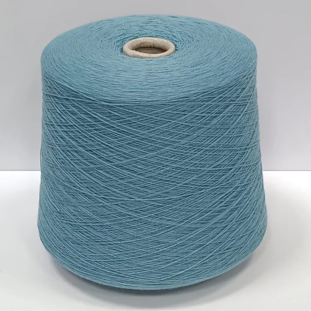 Пряжа Cariaggi Cashmere, кашемир бобинный, голубая бирюза
