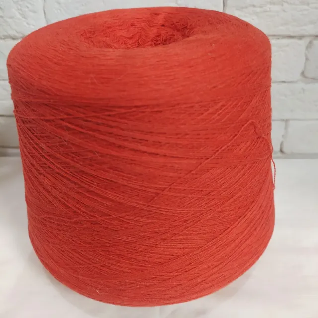 Пряжа Biagioli Modesto Cashmere, кашемир бобинный, терракот