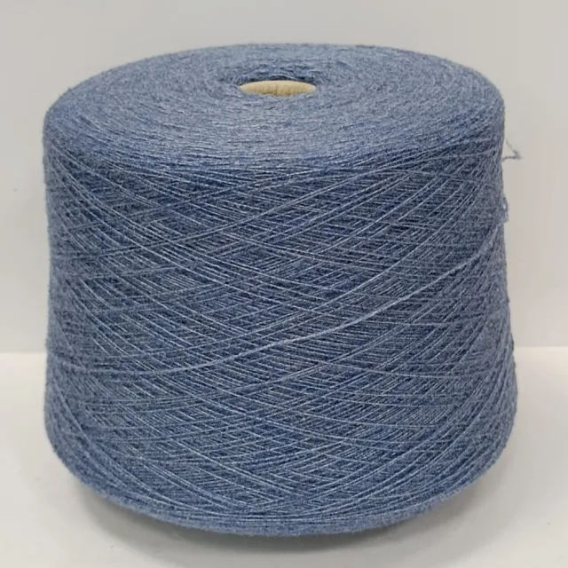 Пряжа Loro Piana Foam, кашемир бобинный, деним