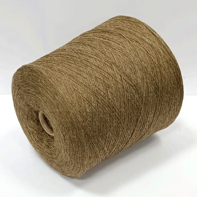 Пряжа Loro Piana Cashmere, кашемир бобинный, горчица меланж