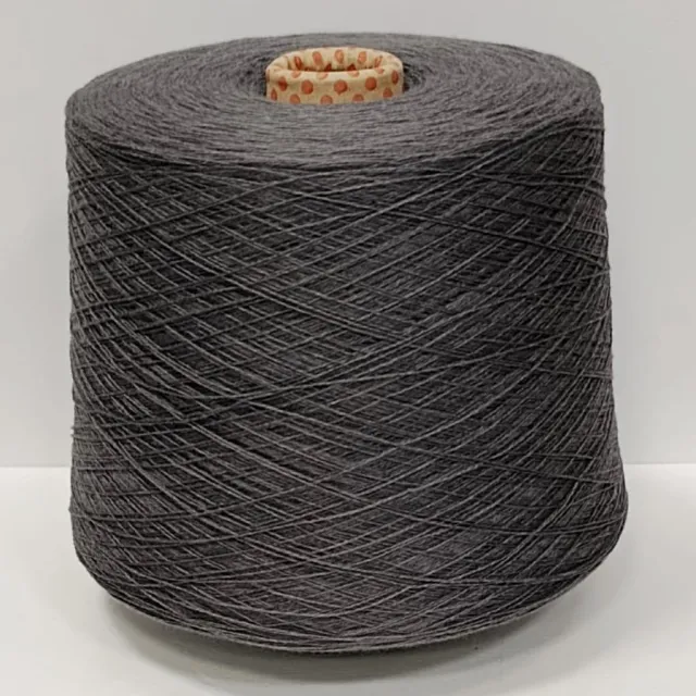 Пряжа Biagioli Modesto Cashmere Yak Seta, кашемир бобинный, грозовой