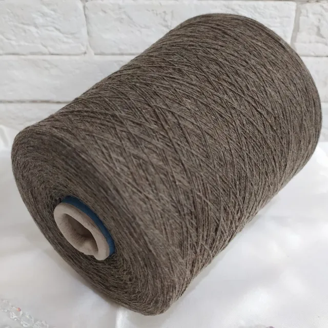 Пряжа Cariaggi Cashmere, кашемир бобинный, сухая трава