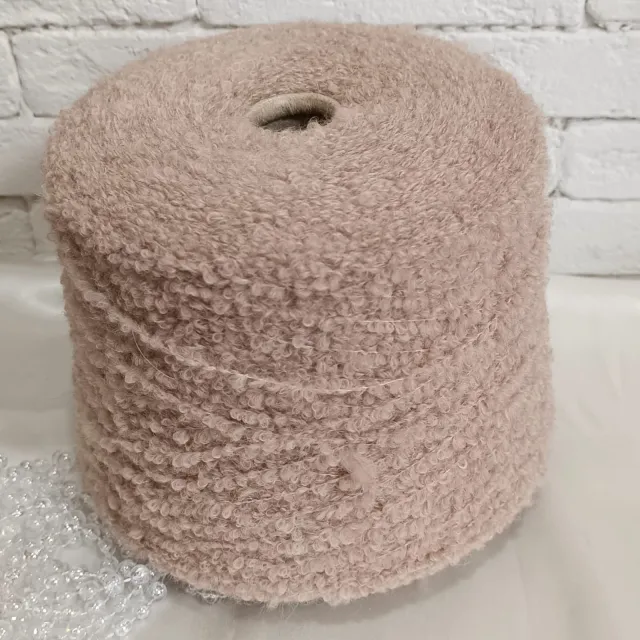 Пряжа G&G Filati Superkid Boucle, букле бобинное, пудра