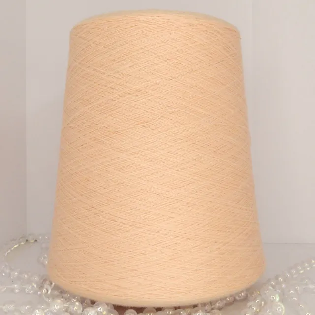 Пряжа Botto Poala New Cashmere, кашемир бобинный, персик